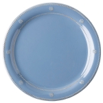 Berry & Thread Chambray Melamine Dinner Plate 11\W
Made of Melamine, BPA Free
Imported

Care:  Dishwasher safe, top shelf recommended; not oven, microwave or freezer safe
